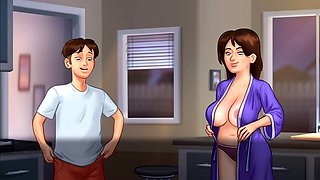 Korean big boobs, new, anime