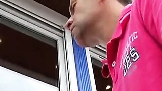 Lana Fever French Slut Big Natural Tits Covered in Huge Cum Load Pool Sex