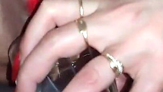 Double Dildo Masturbation