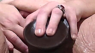 Sexdoll Fucking and Cumming Licking the Head of That Big Dickhead