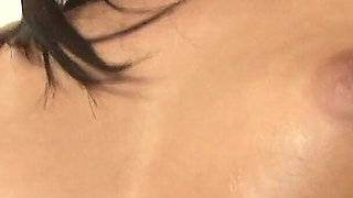 Sasha Is so Horny That She Plays with a Dildo Even in the Kitchen