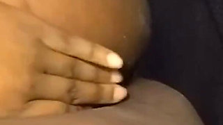 Black Girl He Likes to Use Cucumber to Masturbation