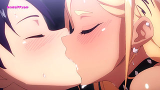 Mira Spreads Her Legs In The Backseat - Yuuki Slides His Big Cock Inside Her Tight Pussy, And She Moans Loud