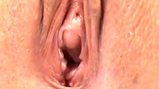 Amateur Asian Pussy Gaping Close-Up