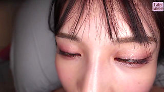 Extreme Eroticism, Tall Slim Busty Wife in Submissive Frenzy, Messy Oral and Deep Creampie Finish