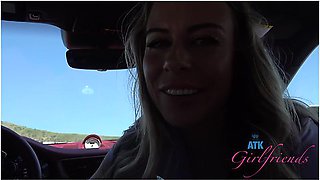 Sloppy Blowjob And Fun In The Car With Summer Vixen On Beach Date Pov
