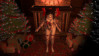 D.va Christmas Gift - Overwatch Porn Parody