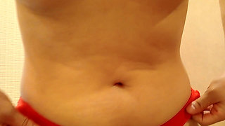 Japanese MILF Changing Clothes Video