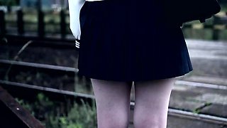 Amateur Asian Lady blowjobs and jerking