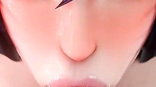 Lol Ahri Sloppy Blowjob POV Rule34 3D Animation