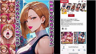 [4k Hentai Anime]deepthroat A Gal Cum In Her Mouth Pussy Ahegao
