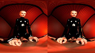 Mistress in Black Latex – POV Cowgirl