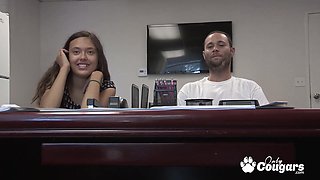 Mia Grand Shoots Her First-ever Porno Sequence