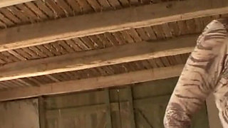 The rope - German BDSM slave pissing