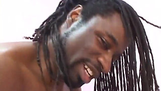 Black milf on the big black dick