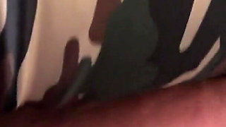 Military Leggins Teen Brat Facesitting and Nylon Feet Smelling