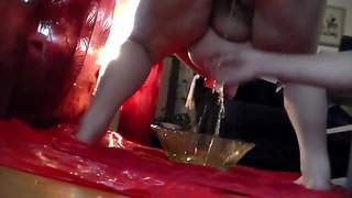 Jen Is Peeing on Johns Hand