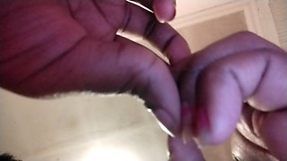 Trying to rid of the nail polish on my nails but failing first part?