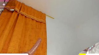 Tiny small tits shemale gets stuffed