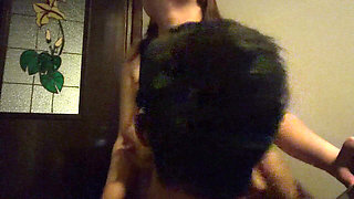Hottest Asian Got Fuck in the Bathroom