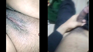 Pakistani college girl sexy video chat with unknown person big boobs pussy fingering
