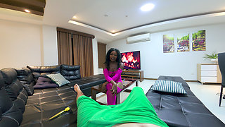Tight Teen Pussy - African Maid Drains My 24-hour Jet Lag Away