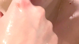 Stepdaddy's Sweet Daughter Masturbates in the Shower