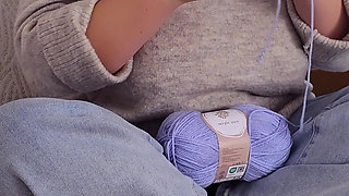 Calm Masturbation in Black Socks