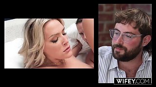 Savvy Suxx Rides Dan Damages Big Cock for Fianc