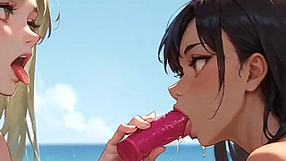 Sensuous Snacktime: Naked Lesbians at Tokyo Diner