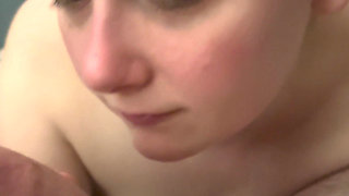 POV Amateur Wife Makes You Cum by Sucking Your Balls