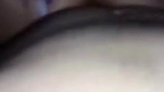 Wife Is Embarrassed to Be Filmed, but Her Husband Films Himself Eating Her Little Ass!