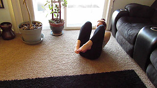 Ripping My Leggings to Fuck Myself