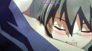 Public park anime slut drops panties for wet pussy play