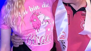 Bachelor Farewell Becomes a Stranger Party! Condom Gets Stuck in the Pussy! Threesome Even Before the Wedding Ceremony!