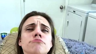 Czech amateur blowjob and fucking POV in public