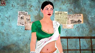Desi Saali Prays Jiju for Stiff Plumb Aged Sister-in-law Joins 3some at Farmhouse