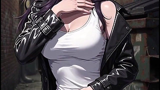 Mysterious Anime Woman in Side Alley Seduces You