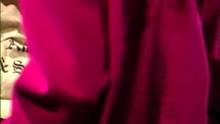 Blonde milf gives blowjobs on horny guys