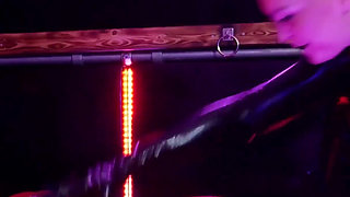 Teased in the Vac Bed by Latex Goddess