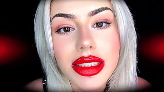 Peeing blonde fetish babe uses toy in her tight pussy