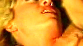 Horny Blonde MILF Rides Passionately in Car and Couch