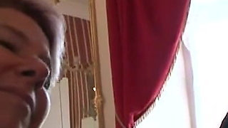 Old threesome humiliated