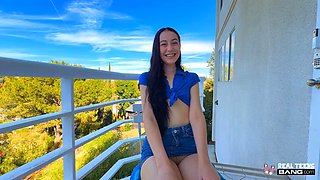 Exhibitionist Dolly Paige s Wild Public Sex  Indoors POV Fuck ft. Alex Jett: Porn