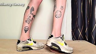 Nike Air Max Cock Crush And Hard Shoejob With Cum i Jay