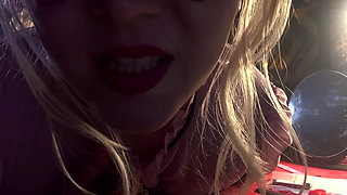 Mistress Has Some Fun with My Sph Cuck!