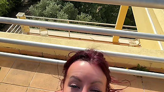 Rooftop POV BBC Fucking Till Creampie