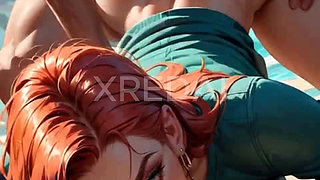 RUIVA TAKING FORTE FROM BEHIND AI GENERATION VIDEO AI-Generated