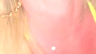 My Favorite Snowbunny Cums Over to Worship My Cock