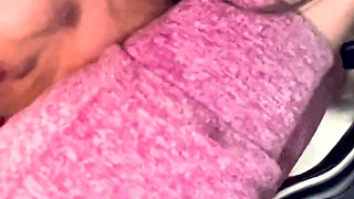 Stepmom Stuck in the Washing Machine Takes It in Both Holes to Keep It a Secret